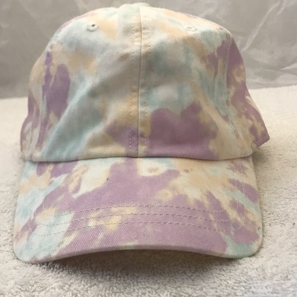 American Eagle Outfitters Pastel Ty-Dyed Women's Adjustable Ball Cap - Picture 11 of 11